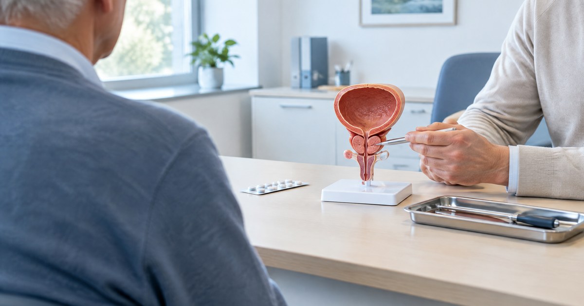 Gutartige Prostatavergrößerung: Medikamente oder Eingriff?