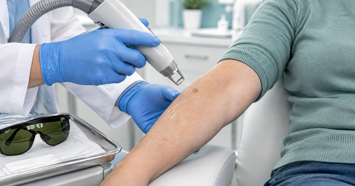 Laser bei Narben und Pigmentflecken: Evidenz statt Marketing