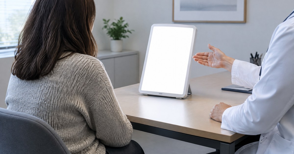 Lichttherapie bei Winterdepression: Wann hilft helles Licht?